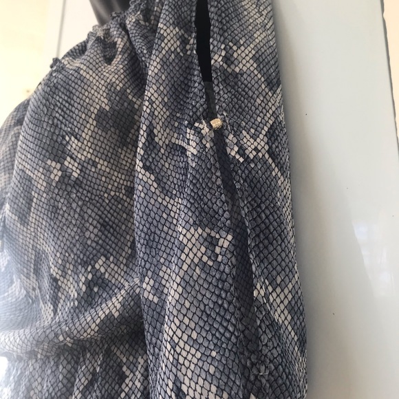 Blue animal print Dress - Picture 1 of 3